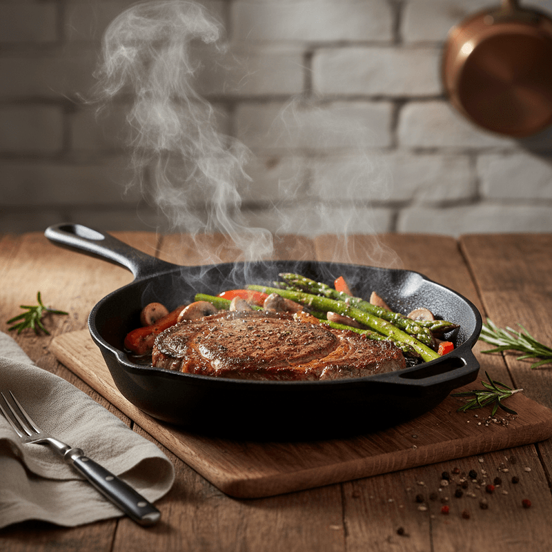 Illustration: Lodge cast iron skillet 26 cm